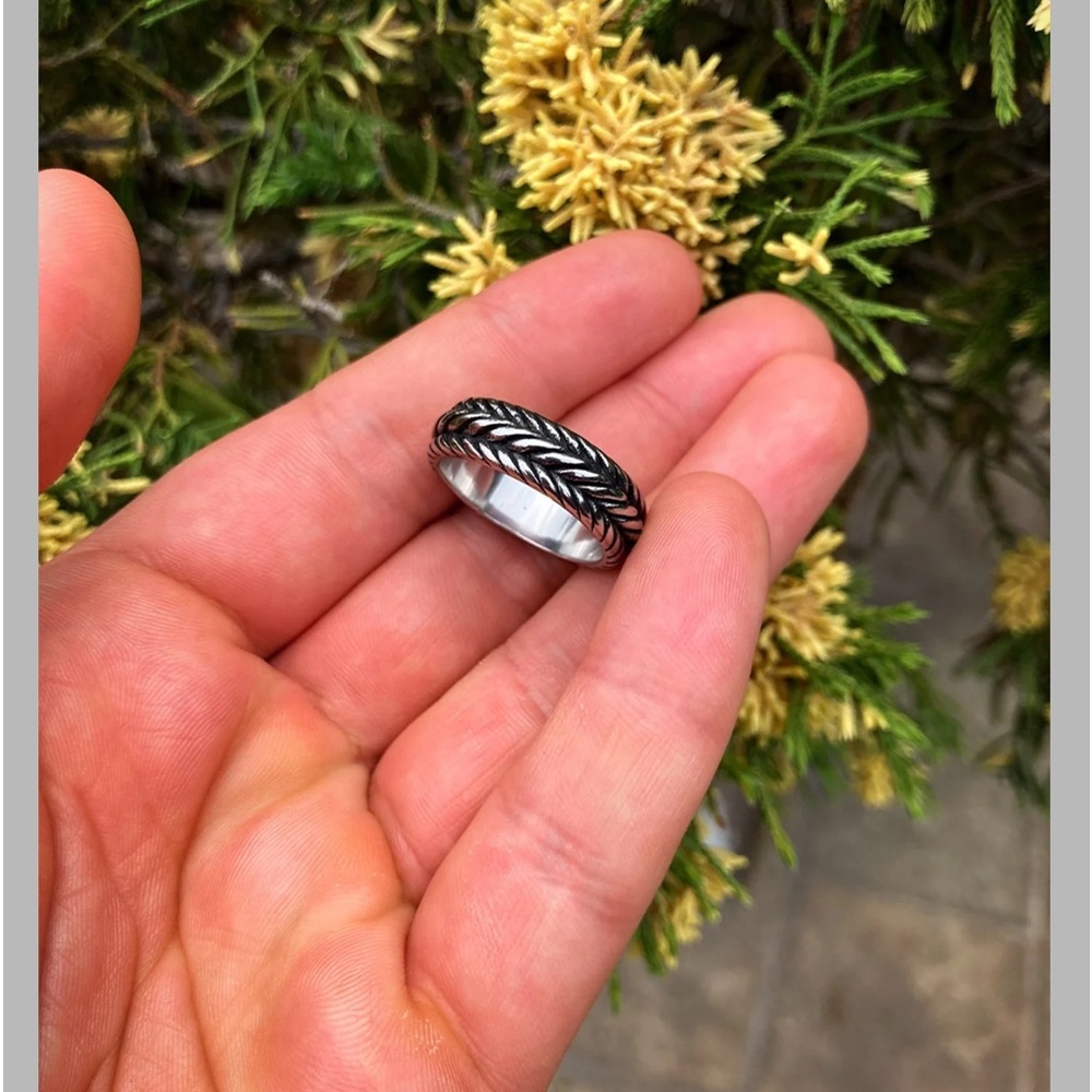 BRAIDED RING - Picture 2 of 4